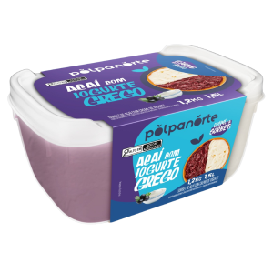 ACAI COM CREME DE IOGURTE CX 6 X 1,5L - POLPA NORTE